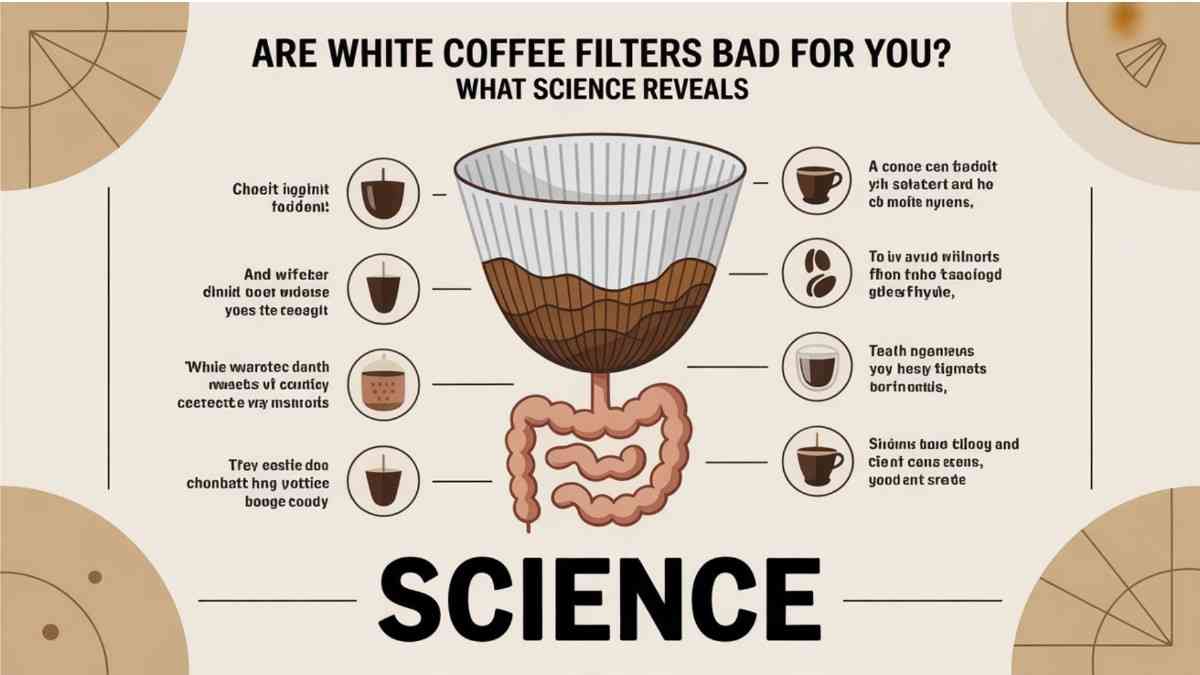 are white coffee filtered bad for you?