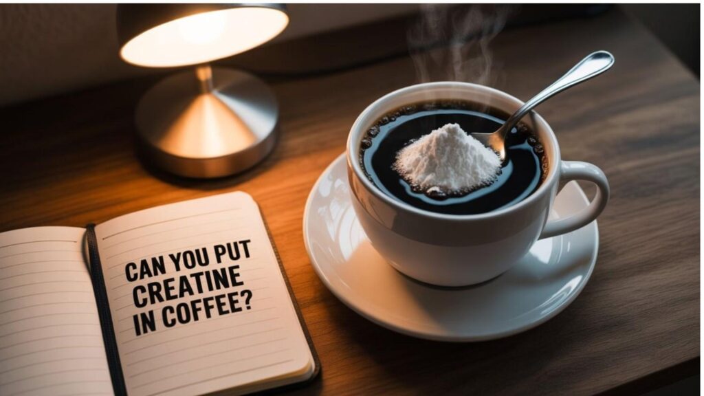 Can you put creatine in coffee? 